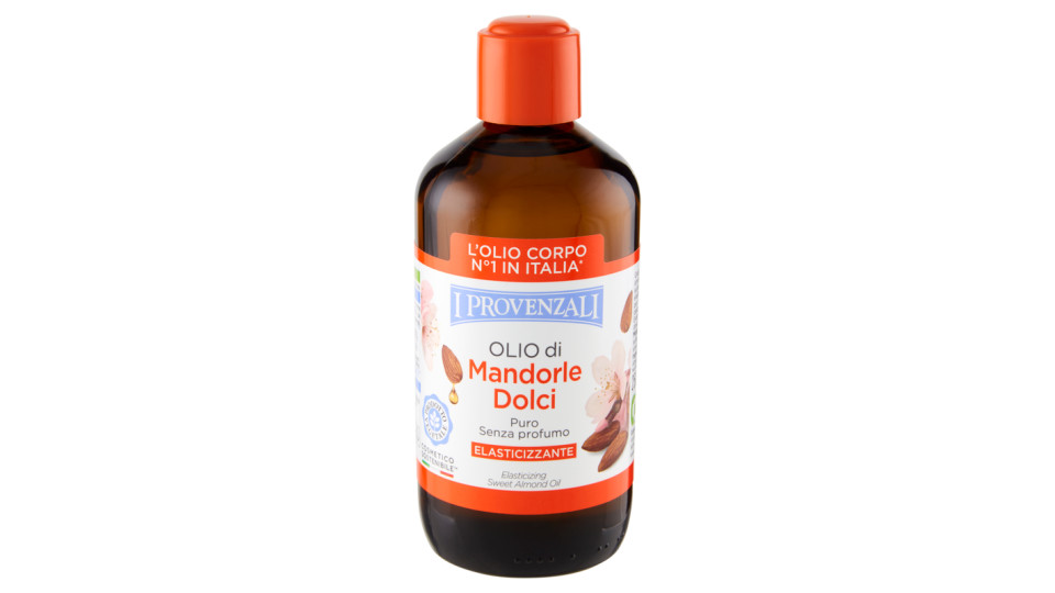 I Provenzali Olio di Mandorle Dolci Puro al 100% Senza Profumo