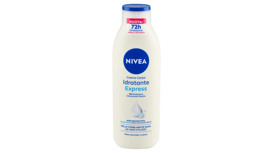 Nivea Idratante express corpo pelle normale o secca