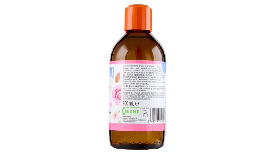 I Provenzali Olio di Mandorle Dolci Puro al 100% al Profumo di Viola