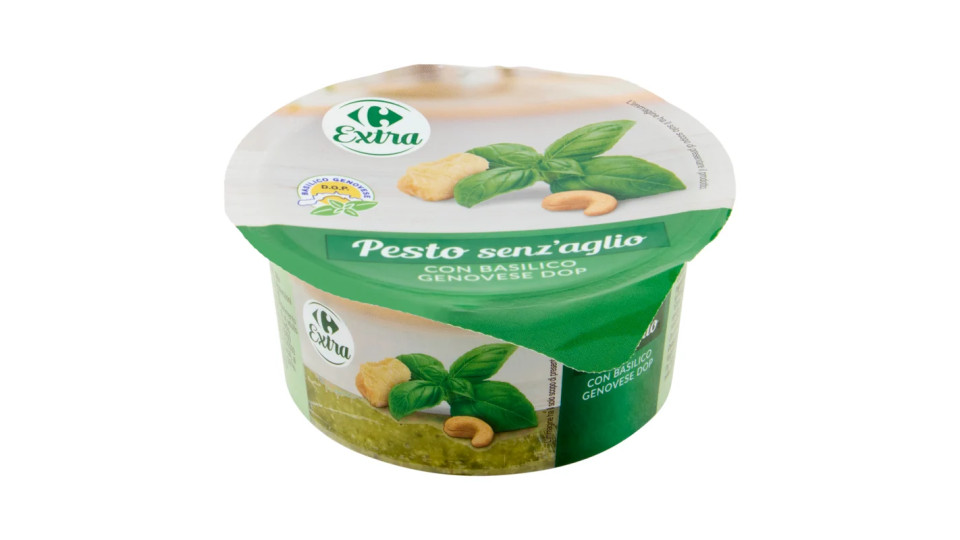 Carrefour Pesto senz'Aglio con Basilico Genovese D.O.P.