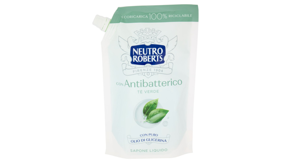 Neutro Roberts con antibatterico con tè verde Sapone Liquido Dermotestato