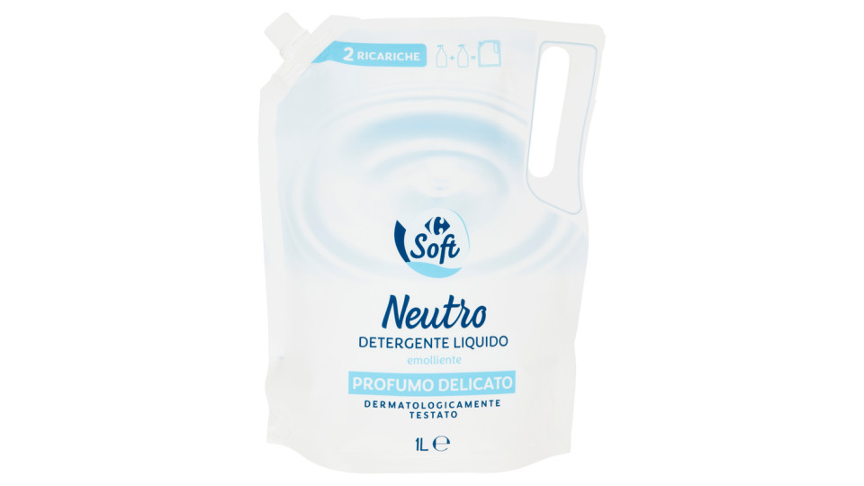 Carrefour neutro Detergente Liquido Profumo Delicato