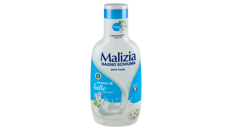 Malizia Bagno Schiuma Crema di Latte
