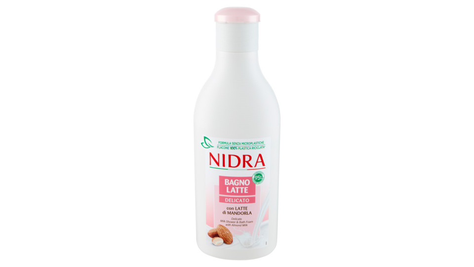 Nidra Bagnolatte Delicato con latte di Mandorla