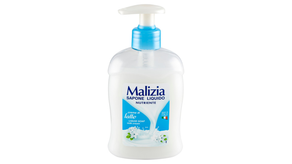 Malizia Sapone Liquido Nutriente crema di latte
