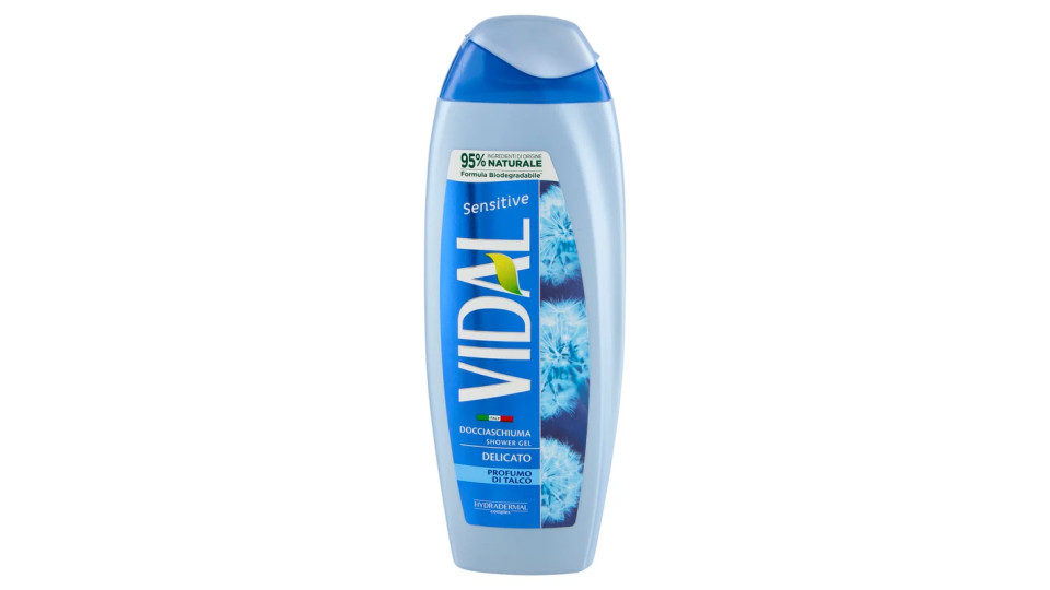 Vidal Sensitive Sapone liquido Talco liquido