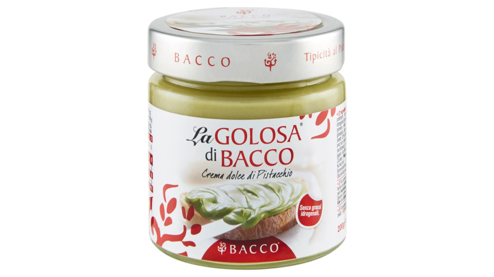 Bacco la Golosa di Bacco Crema dolce di Pistacchio