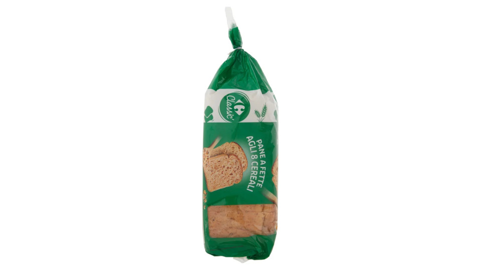 Carrefour Pane agli 8 cereali a fette