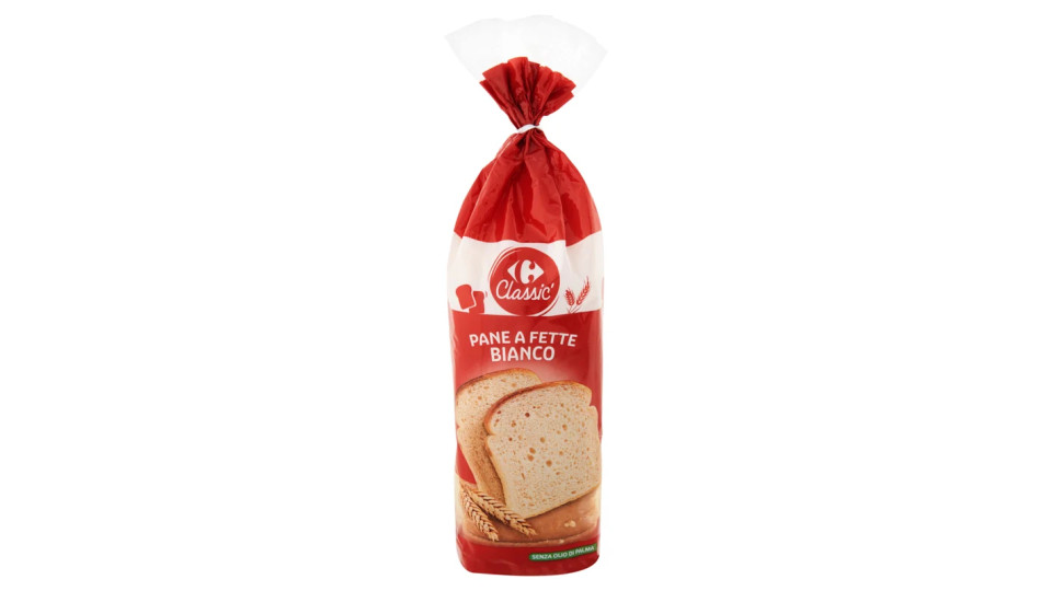 Carrefour Pane Bianco a fette