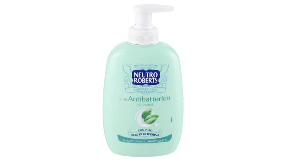 Neutro Roberts con antibatterico con tè verde Sapone Liquido Dermotestato