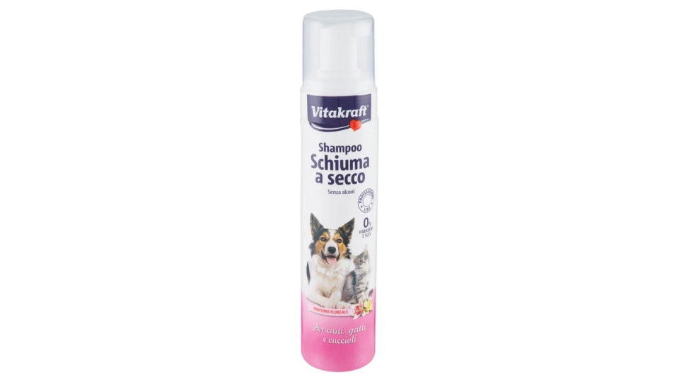 Pet Company Shampoo Schiuma a Secco Cani e Gatti