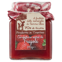 il frutteto delle meraviglie di Nonna Alice Confettura extra di Fragole