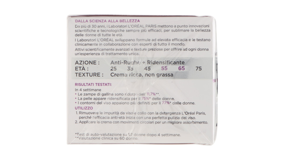 L'Oréal Paris Attiva Anti-Rughe 55+ Trattamento Riparatore Anti-Rughe Giorno e Notte