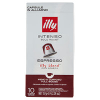 illy Intenso Espresso 10 Capsule Compatibili con le Macchine Nespresso*