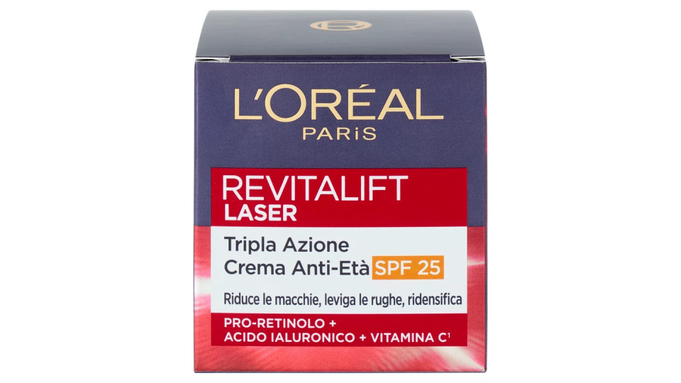 L'Oréal Paris Revitalift Laser X3 - Crema viso anti-età SPF 20