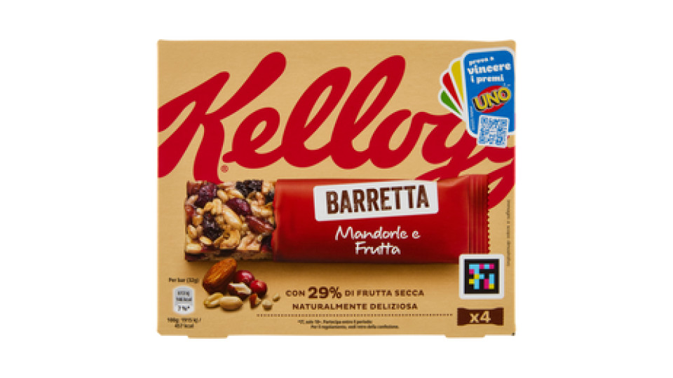 Kellogg's Barretta Mandorle e Frutta