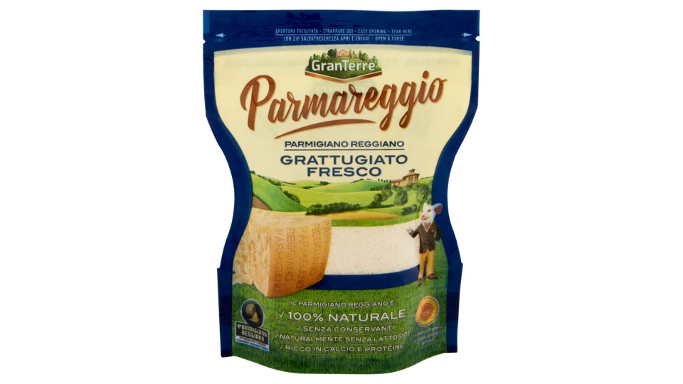 Parmareggio Parmigiano Reggiano DOP grattugiato fresco