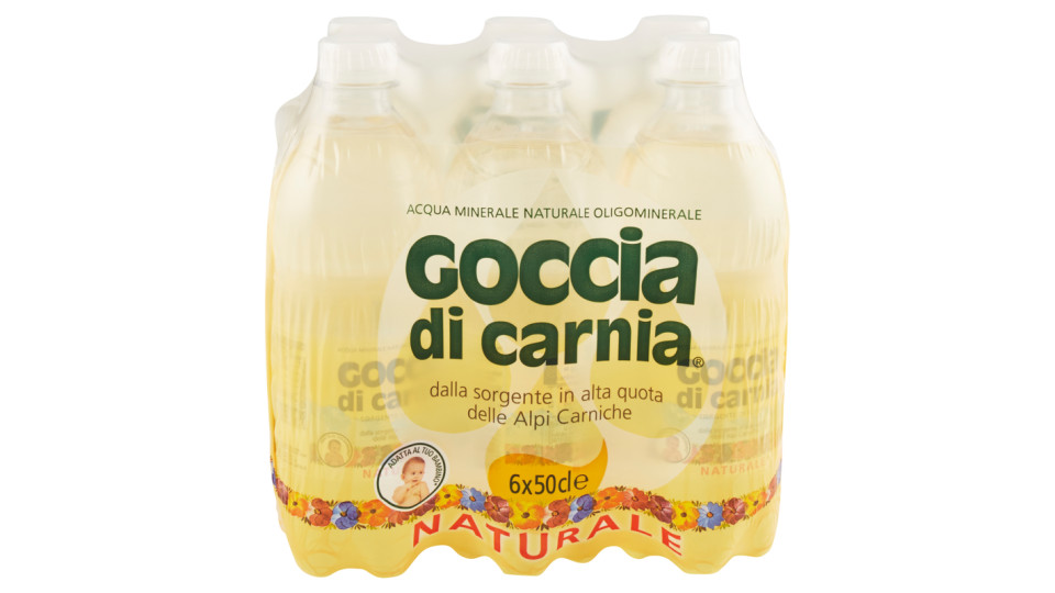 Goccia di Carnia Acqua Minerale Naturale Oligominerale Naturale