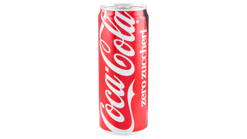 Coca-Cola Zero Zuccheri Zero calorie lattina