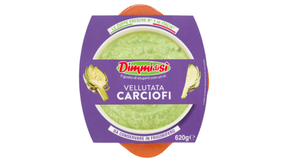 DimmidiSì le Zuppe Fresche Vellutata di Carciofi