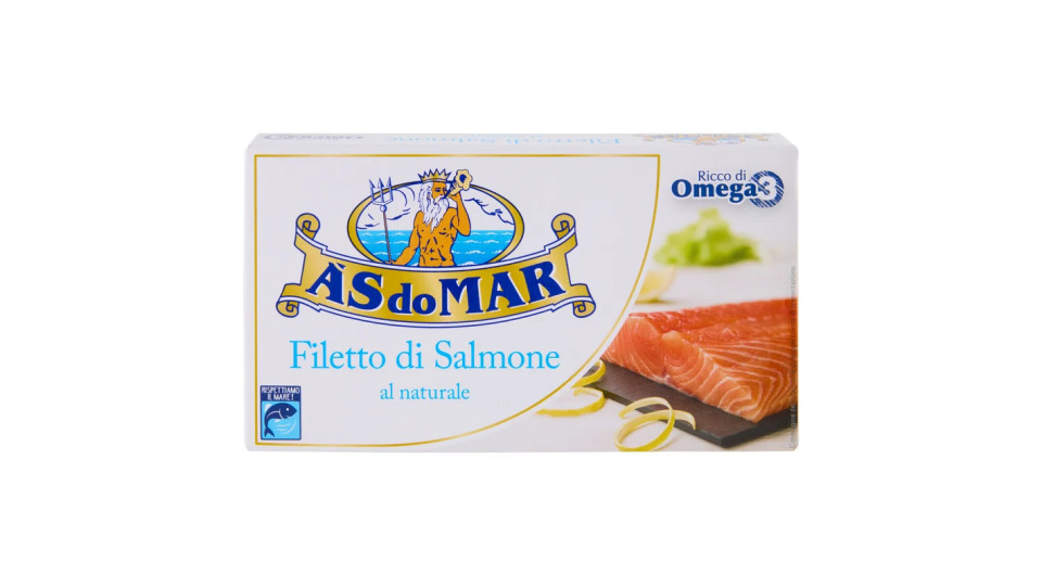 Asdomar - Filetti Di Salmone, Al Naturale