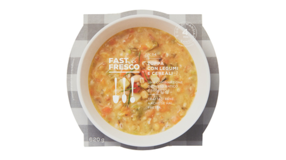 Fast & Fresco N°. 04 Zuppa con Legumi e Cereali