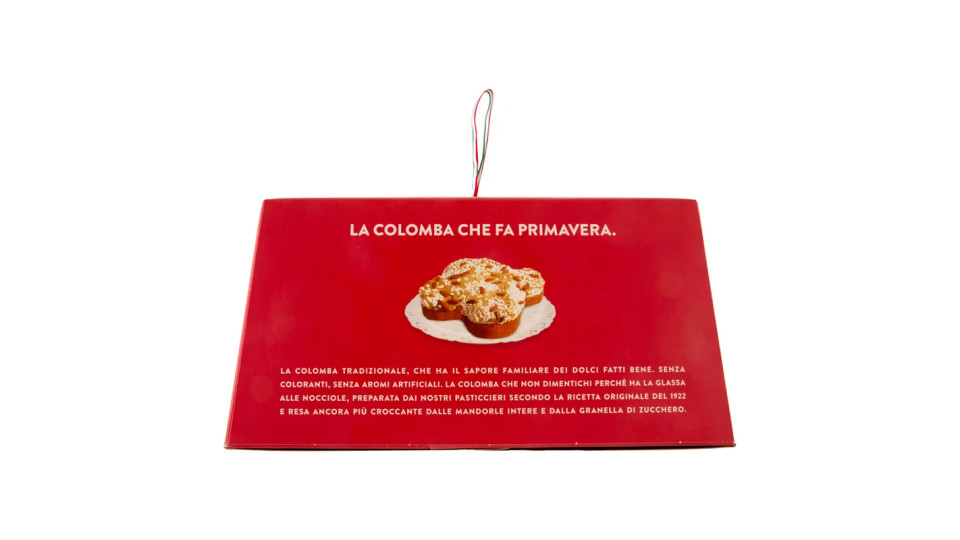 Galup la Colomba Classica con Glassa Fatta a Mano alle Nocciole*