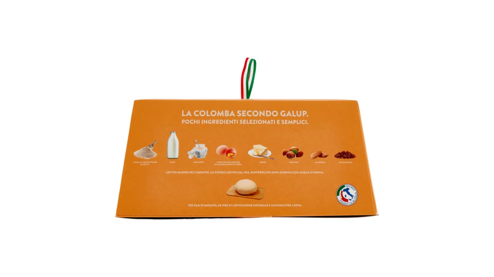 Galup la Colomba Solo Uvetta con Glassa alle Nocciole*