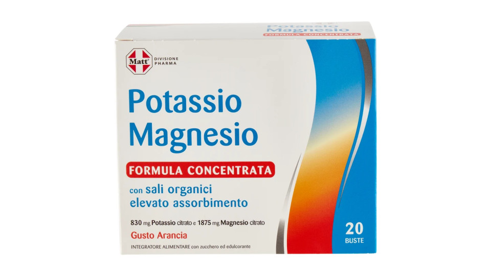 Matt Divisione Pharma Potassio e Magnesio