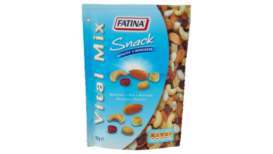 Fatina Vital Mix Snack Vitalità e Benessere 150 g