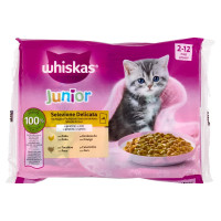 Whiskas Cibo Umido Gatto Junior 4x85g