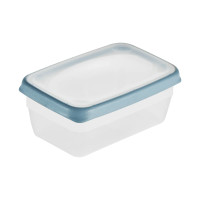 keeeper Franco Rettangolare Contenitore 0,6 L Blu, Trasparente 1 pz