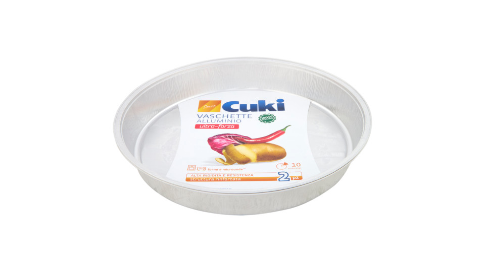 Cuki Vaschette Alluminio Ultra-forza R98 8 Porzioni