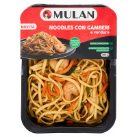 Mulan Noodles con Gamberi e verdure 200 g