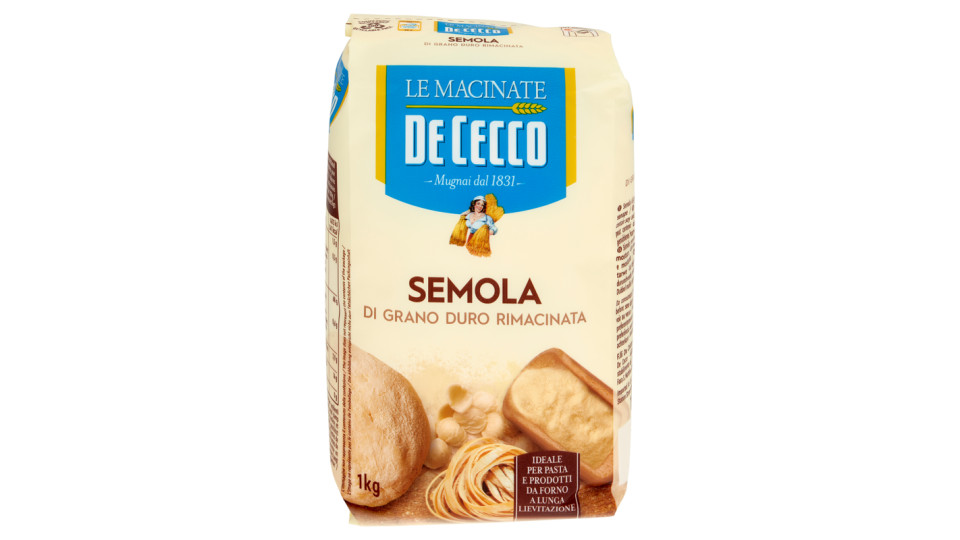 De Cecco, Semola di Grano Duro Rimacinata