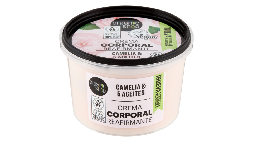 Crema Corpo alla Camelia biologica & 5 Oli Organic Shop