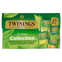 Twinings Tè Verdi Collection Confezione Con 5 Diversi Tè Verdi Aromatizzati 20 Filtri The 40 G
