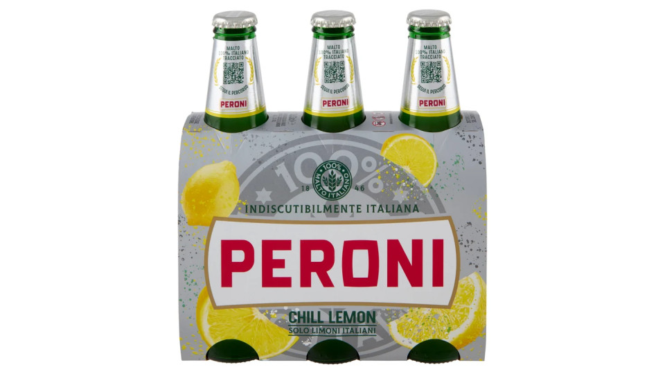 Peroni Chill Lemon Bottiglia