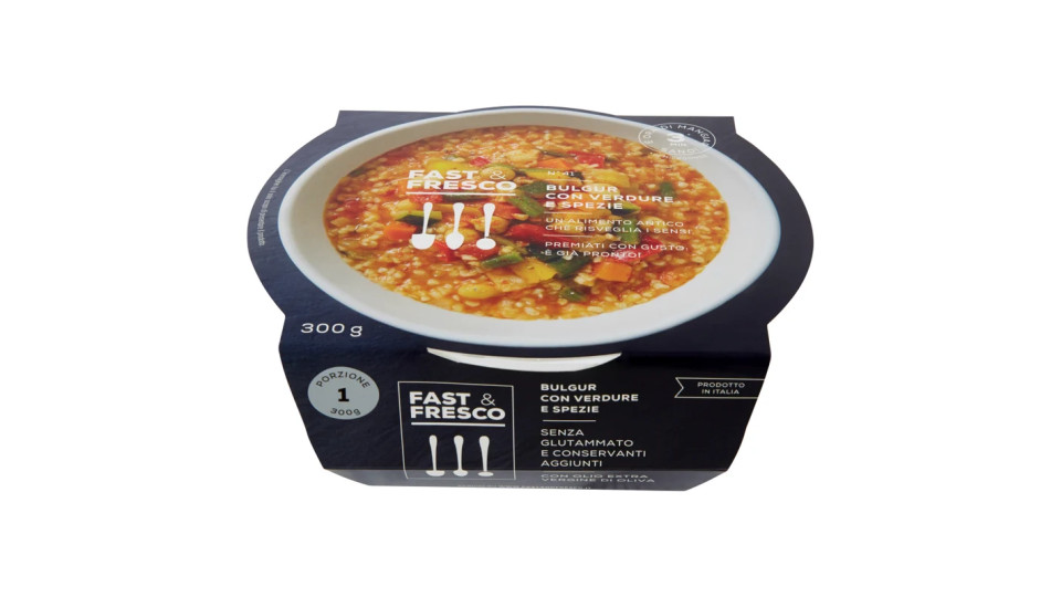 Fast & Fresco N°. 41 Bulgur con Verdure e Spezie