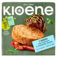 Burger vegetale ai carciofi e pomodori secchi Kioene