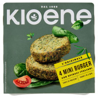 Kioene l'Originale 4 Mini Burger con Spinaci Italiani 200 g