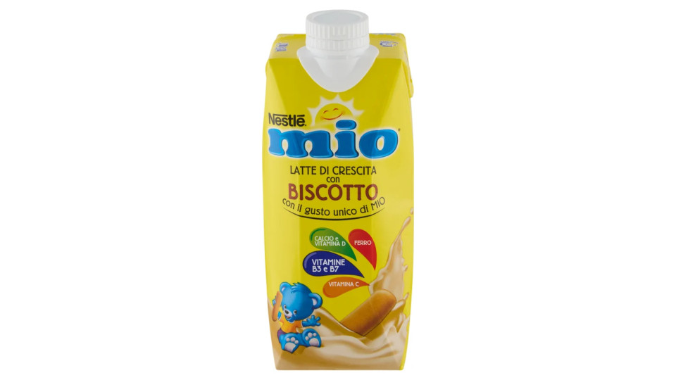 NESTLÉ LATTE MIO Biscotto Latte per la Crescita liquido da 1 anno brik
