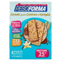 Pesoforma, Il mio pasto barrette cereali e cioccolato