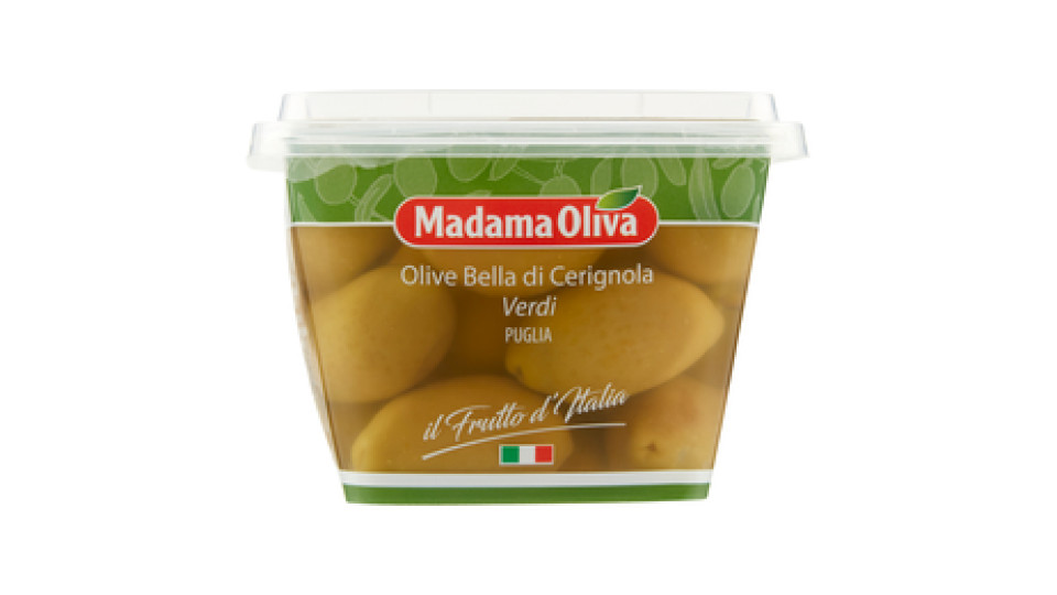 Madama Oliva Frutto d'Italia OLIVE VERDI BELLA DI CERIGNOLA D.O.P.