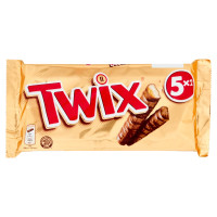 Twix Snack al Cioccolato con Caramello, 3 Barrette x 50g