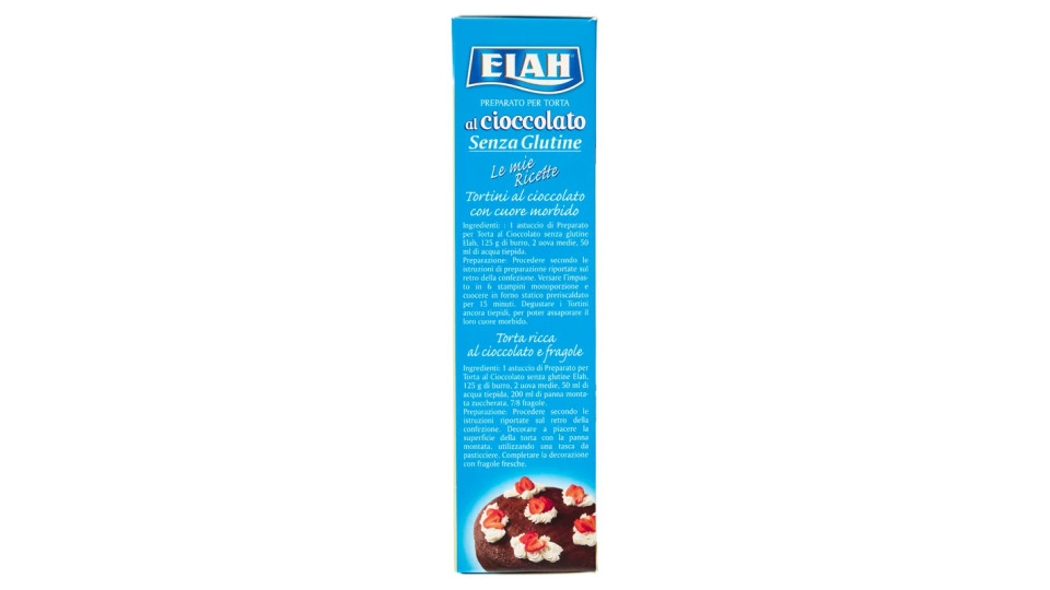 Elah Preparato per Torta al cioccolato senza Glutine