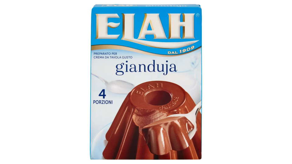Elah Preparato per crema da tavola gusto gianduja