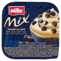 müller Mix Yogurt al Caffè Più Biscottini al Cioccolato