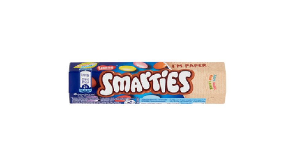 NESTLÉ SMARTIES Confetti ripieni di cioccolato al latte tubo 38g