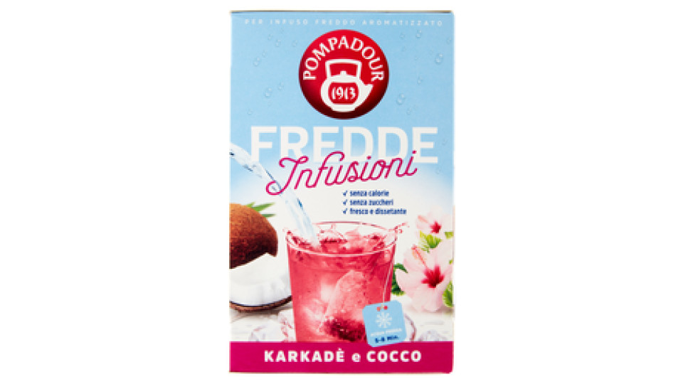 Pompadour Fredde Infusioni Mela & Sambuco